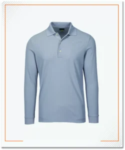 Polo Shirt Lengan Panjang, Material Lacoste Premium