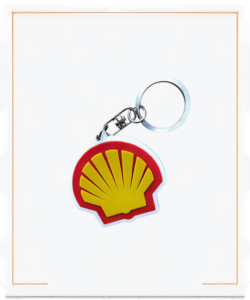 shell keychain